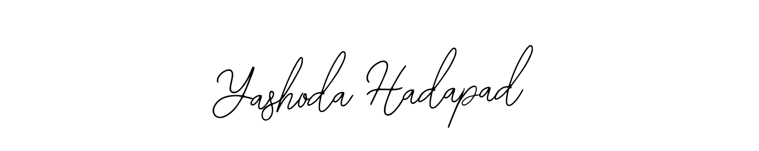 Also You can easily find your signature by using the search form. We will create Yashoda Hadapad name handwritten signature images for you free of cost using Bearetta-2O07w sign style. Yashoda Hadapad signature style 12 images and pictures png