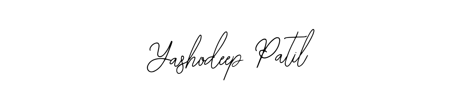 How to make Yashodeep Patil signature? Bearetta-2O07w is a professional autograph style. Create handwritten signature for Yashodeep Patil name. Yashodeep Patil signature style 12 images and pictures png