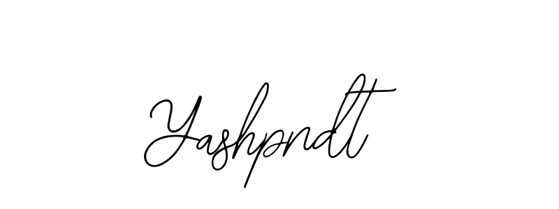 Create a beautiful signature design for name Yashpndt. With this signature (Bearetta-2O07w) fonts, you can make a handwritten signature for free. Yashpndt signature style 12 images and pictures png