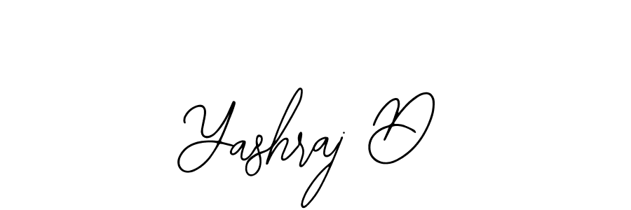 You should practise on your own different ways (Bearetta-2O07w) to write your name (Yashraj D) in signature. don't let someone else do it for you. Yashraj D signature style 12 images and pictures png