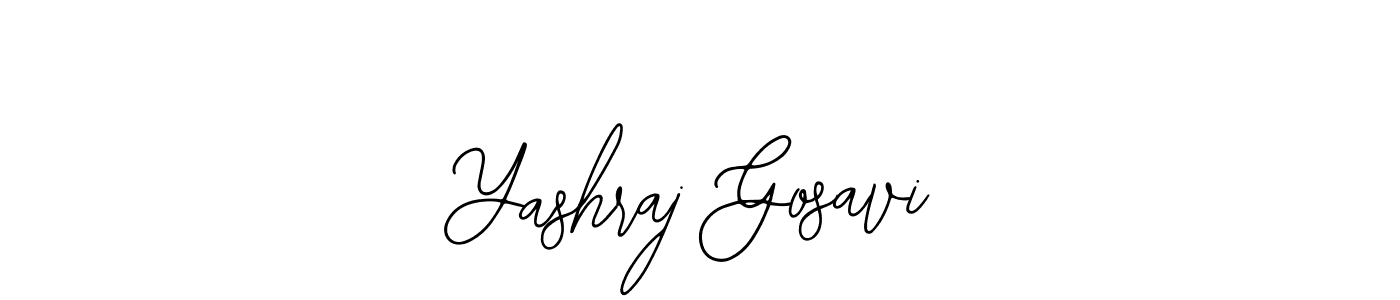 How to Draw Yashraj Gosavi signature style? Bearetta-2O07w is a latest design signature styles for name Yashraj Gosavi. Yashraj Gosavi signature style 12 images and pictures png