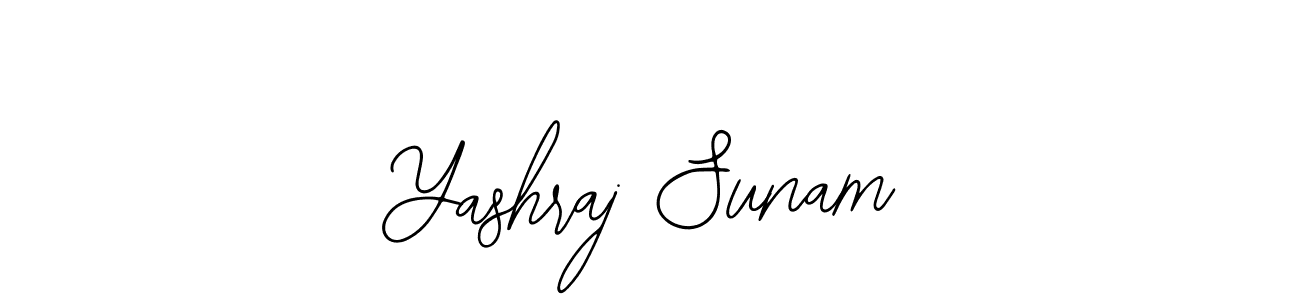 Bearetta-2O07w is a professional signature style that is perfect for those who want to add a touch of class to their signature. It is also a great choice for those who want to make their signature more unique. Get Yashraj Sunam name to fancy signature for free. Yashraj Sunam signature style 12 images and pictures png