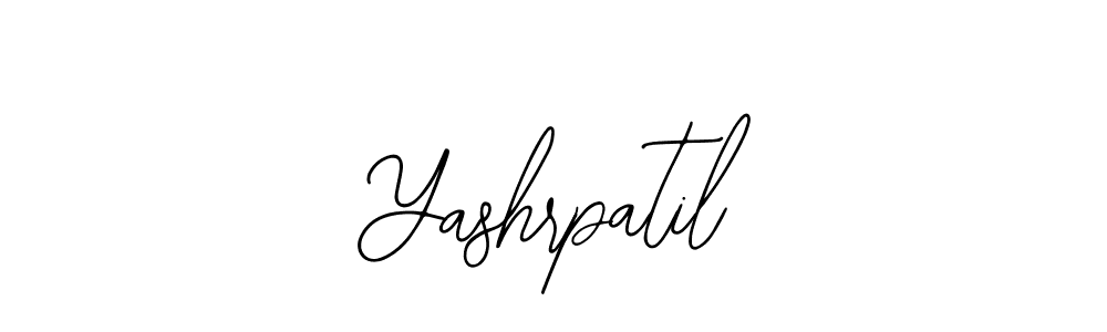 Design your own signature with our free online signature maker. With this signature software, you can create a handwritten (Bearetta-2O07w) signature for name Yashrpatil. Yashrpatil signature style 12 images and pictures png
