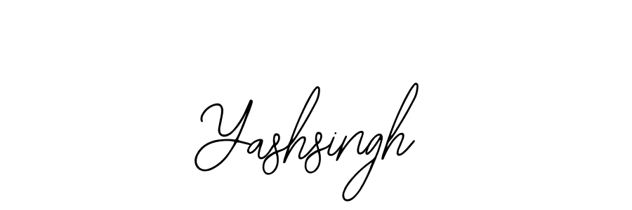 You should practise on your own different ways (Bearetta-2O07w) to write your name (Yashsingh) in signature. don't let someone else do it for you. Yashsingh signature style 12 images and pictures png