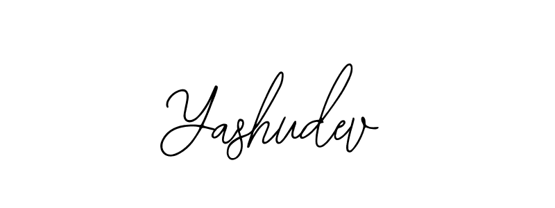 Use a signature maker to create a handwritten signature online. With this signature software, you can design (Bearetta-2O07w) your own signature for name Yashudev. Yashudev signature style 12 images and pictures png