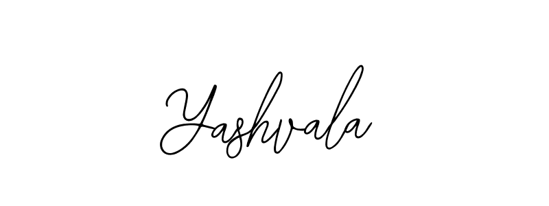 How to make Yashvala signature? Bearetta-2O07w is a professional autograph style. Create handwritten signature for Yashvala name. Yashvala signature style 12 images and pictures png