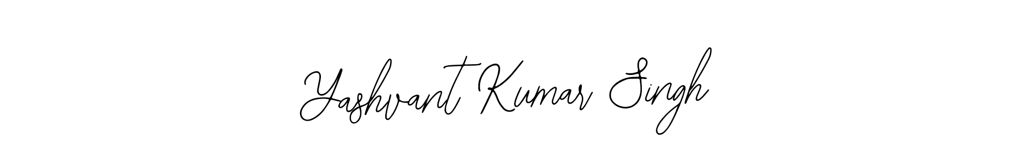 How to make Yashvant Kumar Singh name signature. Use Bearetta-2O07w style for creating short signs online. This is the latest handwritten sign. Yashvant Kumar Singh signature style 12 images and pictures png