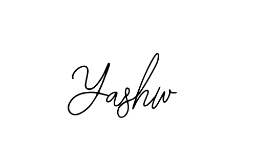 Use a signature maker to create a handwritten signature online. With this signature software, you can design (Bearetta-2O07w) your own signature for name Yashw. Yashw signature style 12 images and pictures png