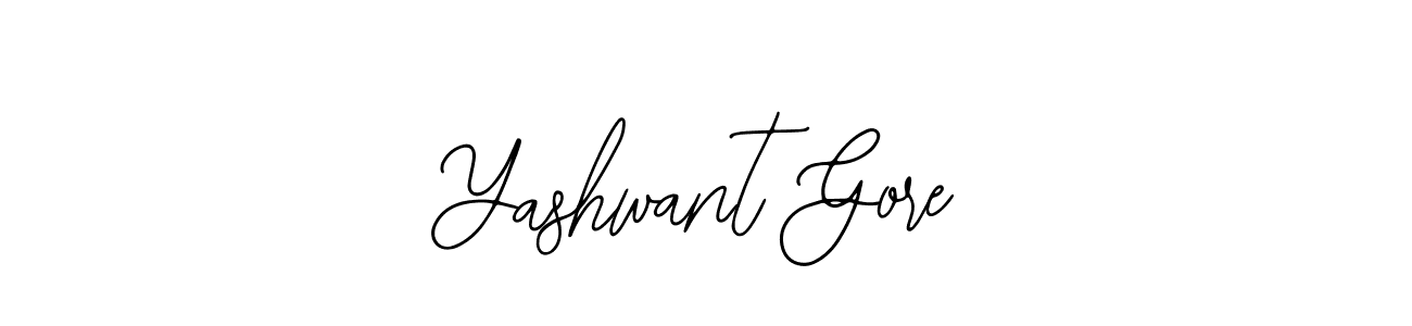 It looks lik you need a new signature style for name Yashwant Gore. Design unique handwritten (Bearetta-2O07w) signature with our free signature maker in just a few clicks. Yashwant Gore signature style 12 images and pictures png