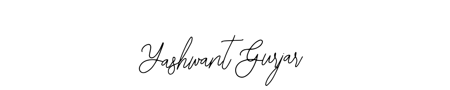 Yashwant Gurjar stylish signature style. Best Handwritten Sign (Bearetta-2O07w) for my name. Handwritten Signature Collection Ideas for my name Yashwant Gurjar. Yashwant Gurjar signature style 12 images and pictures png