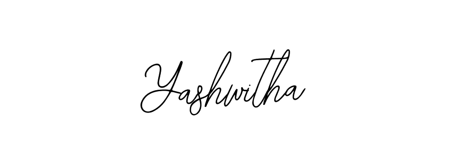 Use a signature maker to create a handwritten signature online. With this signature software, you can design (Bearetta-2O07w) your own signature for name Yashwitha. Yashwitha signature style 12 images and pictures png