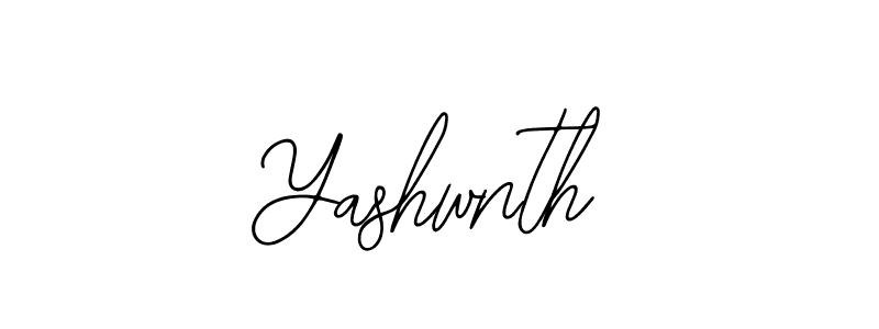 Yashwnth stylish signature style. Best Handwritten Sign (Bearetta-2O07w) for my name. Handwritten Signature Collection Ideas for my name Yashwnth. Yashwnth signature style 12 images and pictures png