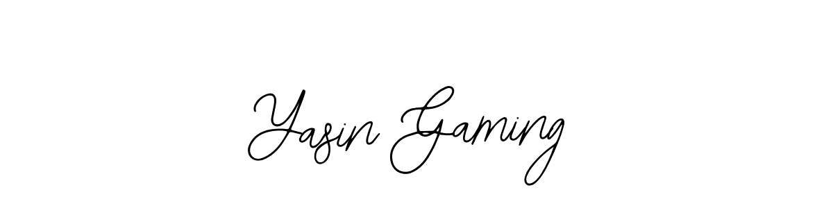 Once you've used our free online signature maker to create your best signature Bearetta-2O07w style, it's time to enjoy all of the benefits that Yasin Gaming name signing documents. Yasin Gaming signature style 12 images and pictures png