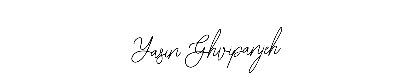 Use a signature maker to create a handwritten signature online. With this signature software, you can design (Bearetta-2O07w) your own signature for name Yasin Ghvipanjeh. Yasin Ghvipanjeh signature style 12 images and pictures png