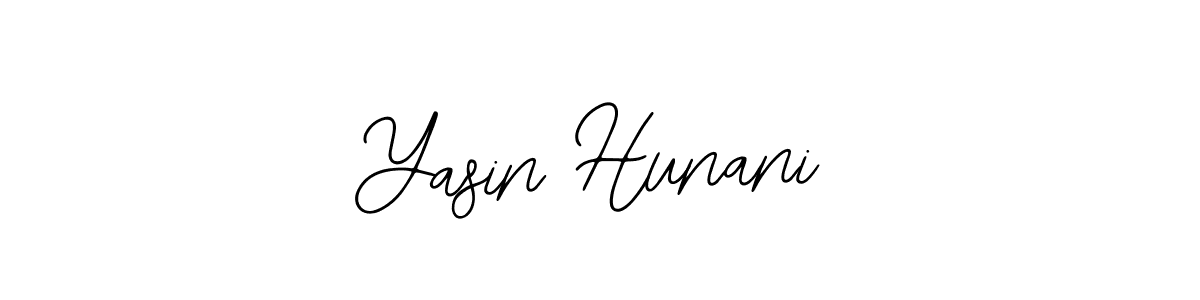 Make a short Yasin Hunani signature style. Manage your documents anywhere anytime using Bearetta-2O07w. Create and add eSignatures, submit forms, share and send files easily. Yasin Hunani signature style 12 images and pictures png
