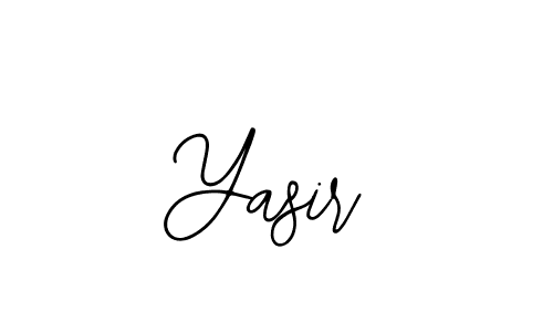 Create a beautiful signature design for name Yasir. With this signature (Bearetta-2O07w) fonts, you can make a handwritten signature for free. Yasir signature style 12 images and pictures png