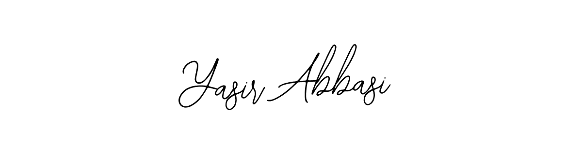 Design your own signature with our free online signature maker. With this signature software, you can create a handwritten (Bearetta-2O07w) signature for name Yasir Abbasi. Yasir Abbasi signature style 12 images and pictures png