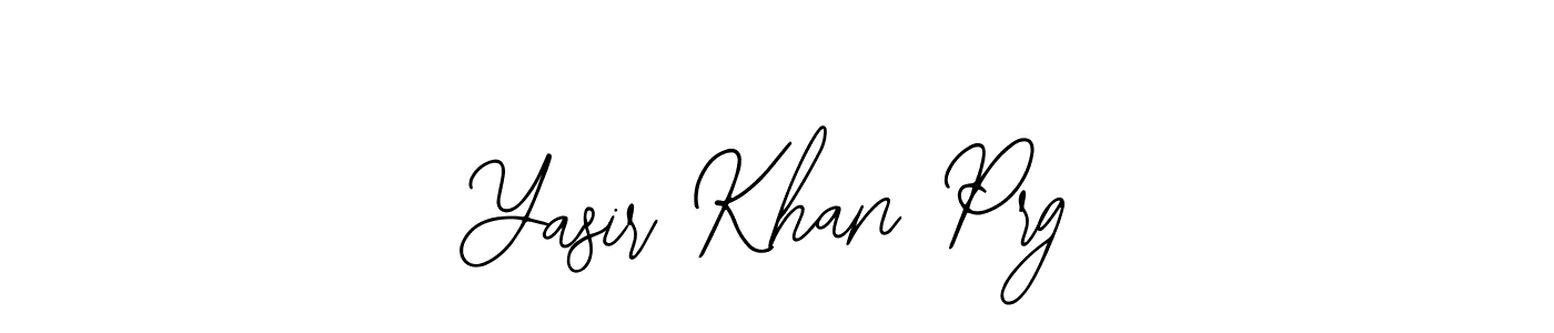 It looks lik you need a new signature style for name Yasir Khan Prg. Design unique handwritten (Bearetta-2O07w) signature with our free signature maker in just a few clicks. Yasir Khan Prg signature style 12 images and pictures png