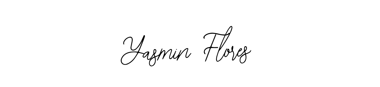 Design your own signature with our free online signature maker. With this signature software, you can create a handwritten (Bearetta-2O07w) signature for name Yasmin Flores. Yasmin Flores signature style 12 images and pictures png