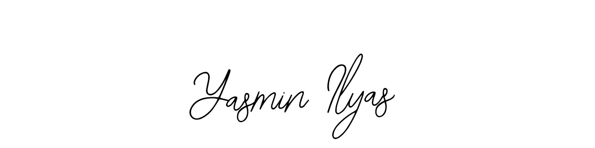 Use a signature maker to create a handwritten signature online. With this signature software, you can design (Bearetta-2O07w) your own signature for name Yasmin Ilyas. Yasmin Ilyas signature style 12 images and pictures png