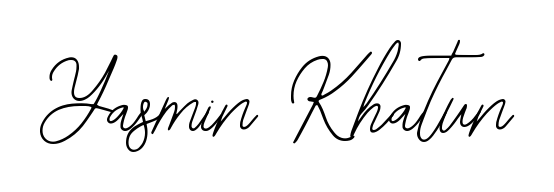 You should practise on your own different ways (Bearetta-2O07w) to write your name (Yasmin Khatun) in signature. Don't let someone else do it for you. Yasmin Khatun signature style 12 images and pictures png