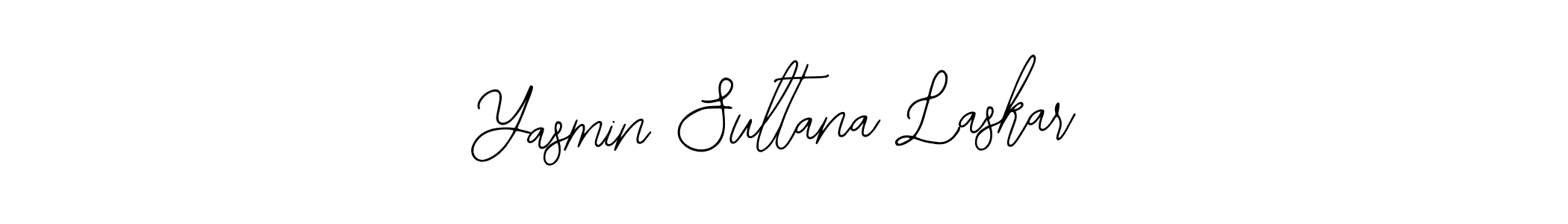 Create a beautiful signature design for name Yasmin Sultana Laskar. With this signature (Bearetta-2O07w) fonts, you can make a handwritten signature for free. Yasmin Sultana Laskar signature style 12 images and pictures png