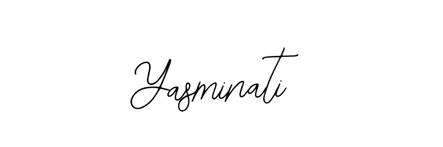 Yasminati stylish signature style. Best Handwritten Sign (Bearetta-2O07w) for my name. Handwritten Signature Collection Ideas for my name Yasminati. Yasminati signature style 12 images and pictures png