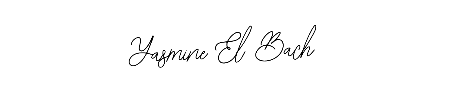The best way (Bearetta-2O07w) to make a short signature is to pick only two or three words in your name. The name Yasmine El Bach include a total of six letters. For converting this name. Yasmine El Bach signature style 12 images and pictures png
