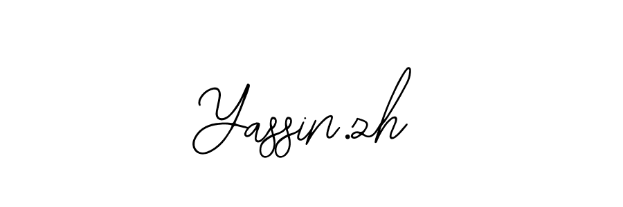 Similarly Bearetta-2O07w is the best handwritten signature design. Signature creator online .You can use it as an online autograph creator for name Yassin.zh. Yassin.zh signature style 12 images and pictures png