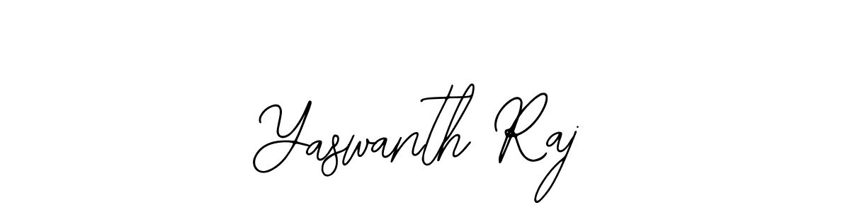 How to make Yaswanth Raj name signature. Use Bearetta-2O07w style for creating short signs online. This is the latest handwritten sign. Yaswanth Raj signature style 12 images and pictures png