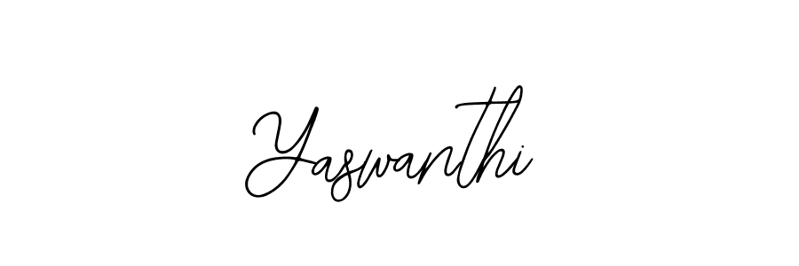 Yaswanthi stylish signature style. Best Handwritten Sign (Bearetta-2O07w) for my name. Handwritten Signature Collection Ideas for my name Yaswanthi. Yaswanthi signature style 12 images and pictures png