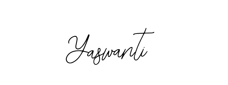 How to make Yaswanti signature? Bearetta-2O07w is a professional autograph style. Create handwritten signature for Yaswanti name. Yaswanti signature style 12 images and pictures png