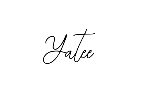 Create a beautiful signature design for name Yatee. With this signature (Bearetta-2O07w) fonts, you can make a handwritten signature for free. Yatee signature style 12 images and pictures png