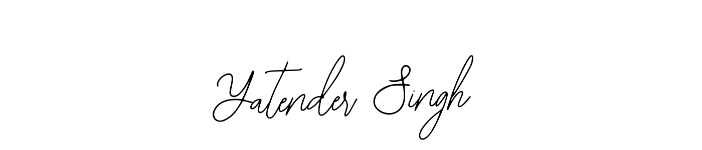 Make a beautiful signature design for name Yatender Singh. With this signature (Bearetta-2O07w) style, you can create a handwritten signature for free. Yatender Singh signature style 12 images and pictures png