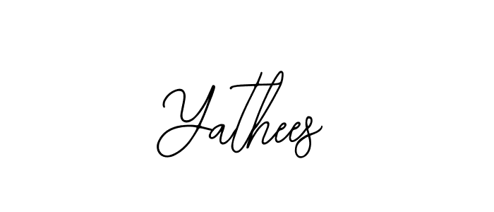 How to Draw Yathees signature style? Bearetta-2O07w is a latest design signature styles for name Yathees. Yathees signature style 12 images and pictures png