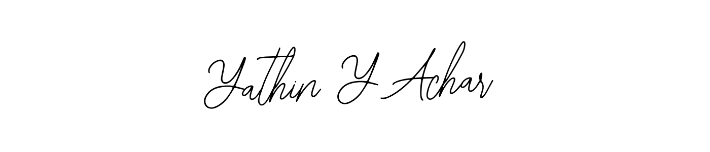 This is the best signature style for the Yathin Y Achar name. Also you like these signature font (Bearetta-2O07w). Mix name signature. Yathin Y Achar signature style 12 images and pictures png