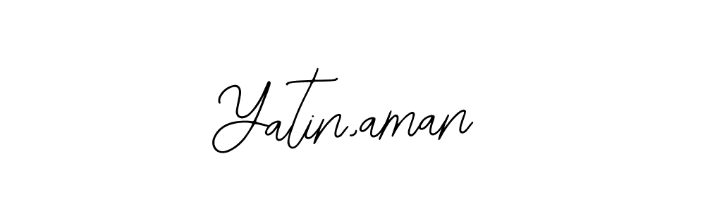 Check out images of Autograph of Yatin,aman name. Actor Yatin,aman Signature Style. Bearetta-2O07w is a professional sign style online. Yatin,aman signature style 12 images and pictures png