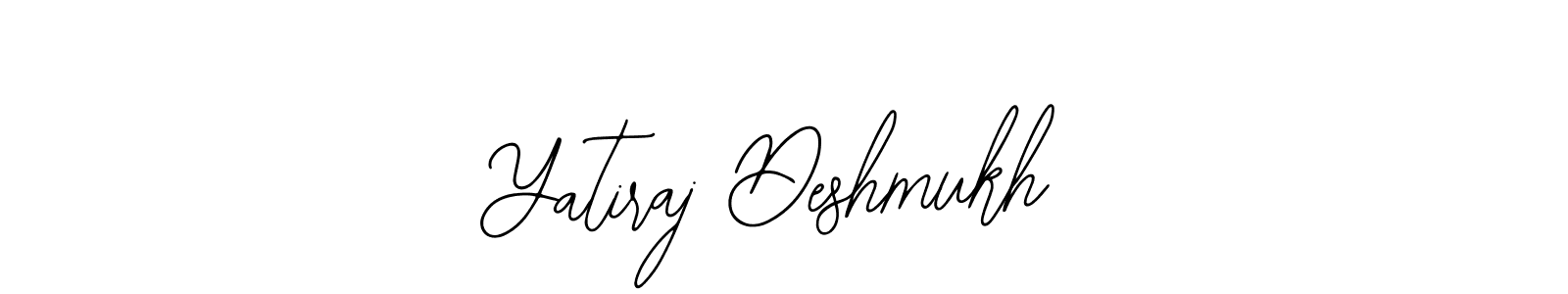 The best way (Bearetta-2O07w) to make a short signature is to pick only two or three words in your name. The name Yatiraj Deshmukh include a total of six letters. For converting this name. Yatiraj Deshmukh signature style 12 images and pictures png