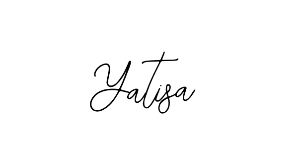Use a signature maker to create a handwritten signature online. With this signature software, you can design (Bearetta-2O07w) your own signature for name Yatisa. Yatisa signature style 12 images and pictures png
