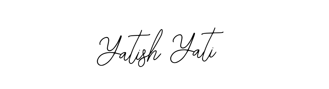 Also we have Yatish Yati name is the best signature style. Create professional handwritten signature collection using Bearetta-2O07w autograph style. Yatish Yati signature style 12 images and pictures png