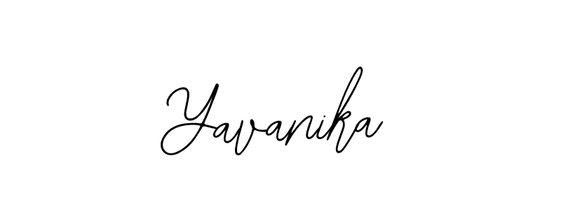 Yavanika stylish signature style. Best Handwritten Sign (Bearetta-2O07w) for my name. Handwritten Signature Collection Ideas for my name Yavanika. Yavanika signature style 12 images and pictures png