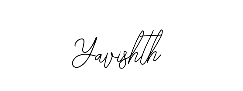 Similarly Bearetta-2O07w is the best handwritten signature design. Signature creator online .You can use it as an online autograph creator for name Yavishth. Yavishth signature style 12 images and pictures png