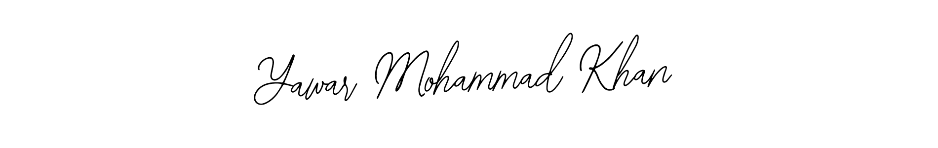 Similarly Bearetta-2O07w is the best handwritten signature design. Signature creator online .You can use it as an online autograph creator for name Yawar Mohammad Khan. Yawar Mohammad Khan signature style 12 images and pictures png