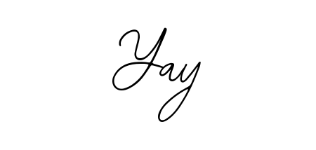 The Bearetta-2O07w font gives name Yay a signature that looks effortless yet distinguished. Download high-res PNG instantly. Yay signature style 12 images and pictures png