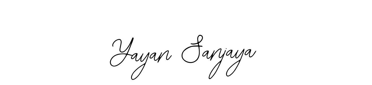 Here are the top 10 professional signature styles for the name Yayan Sanjaya. These are the best autograph styles you can use for your name. Yayan Sanjaya signature style 12 images and pictures png
