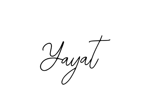 Similarly Bearetta-2O07w is the best handwritten signature design. Signature creator online .You can use it as an online autograph creator for name Yayat. Yayat signature style 12 images and pictures png