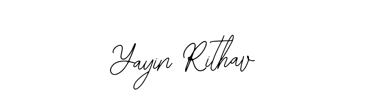 Also we have Yayin Rithav name is the best signature style. Create professional handwritten signature collection using Bearetta-2O07w autograph style. Yayin Rithav signature style 12 images and pictures png
