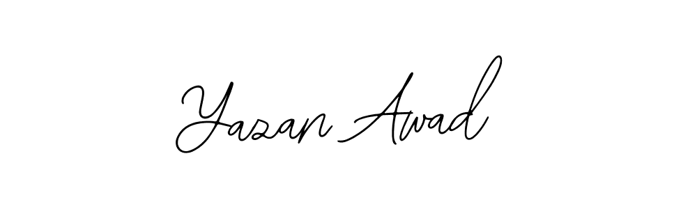 It looks lik you need a new signature style for name Yazan Awad. Design unique handwritten (Bearetta-2O07w) signature with our free signature maker in just a few clicks. Yazan Awad signature style 12 images and pictures png