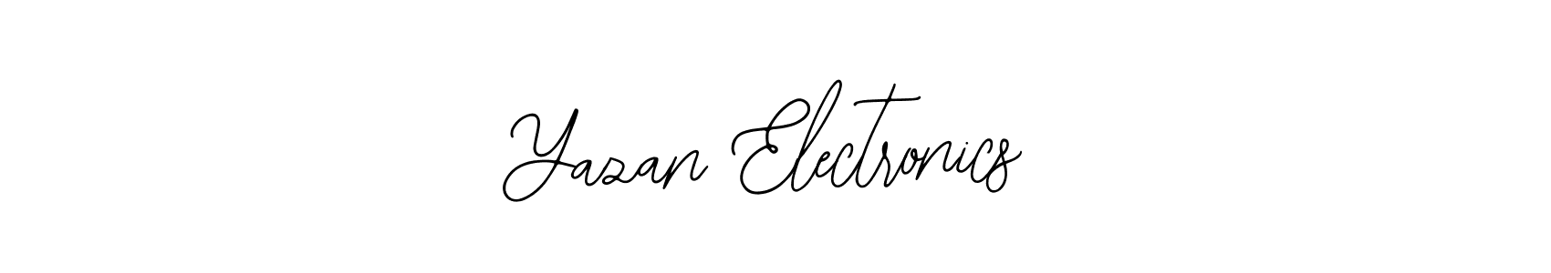 It looks lik you need a new signature style for name Yazan Electronics. Design unique handwritten (Bearetta-2O07w) signature with our free signature maker in just a few clicks. Yazan Electronics signature style 12 images and pictures png