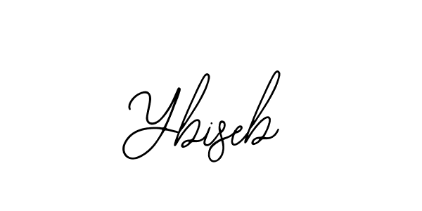 You should practise on your own different ways (Bearetta-2O07w) to write your name (Ybiseb) in signature. don't let someone else do it for you. Ybiseb signature style 12 images and pictures png